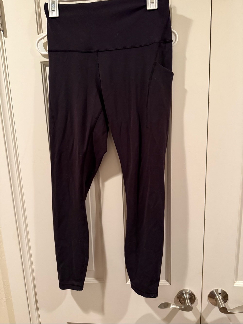 Lululemon Black Align Leggings with Pocket Size 8 Square Dot